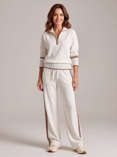 Marietta | Blusa y pantalones de pierna ancha